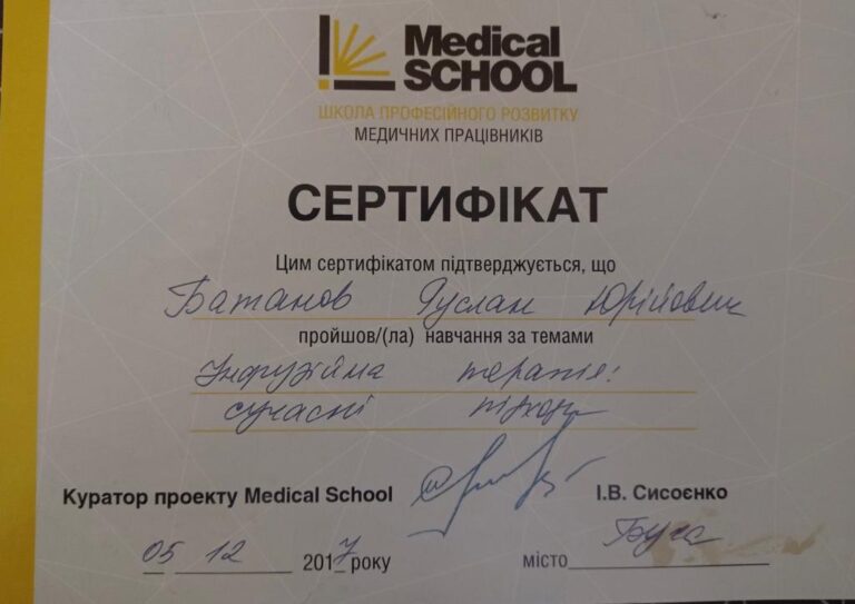 Анестезиолог Батанов Руслан Юрьевич Анестезиолог Батанов Руслан Юрьевич