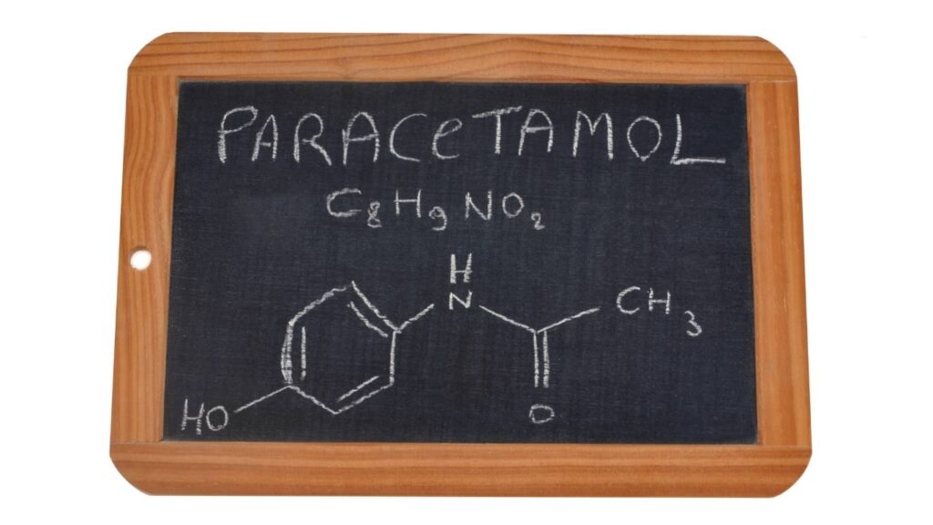 Сколько действует парацетамол. Фото химической формулы 
